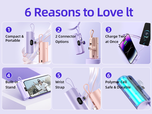 Mini Size More Convenient Portable Phone Charge