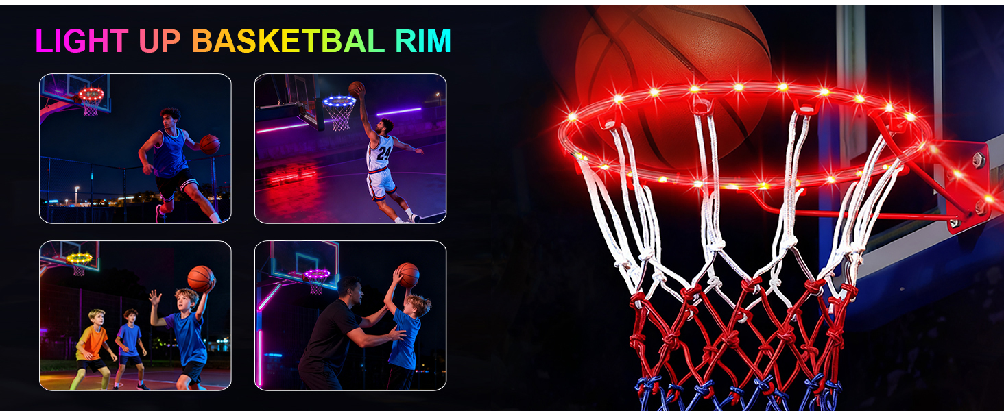 LED Basketball Hoop Lights