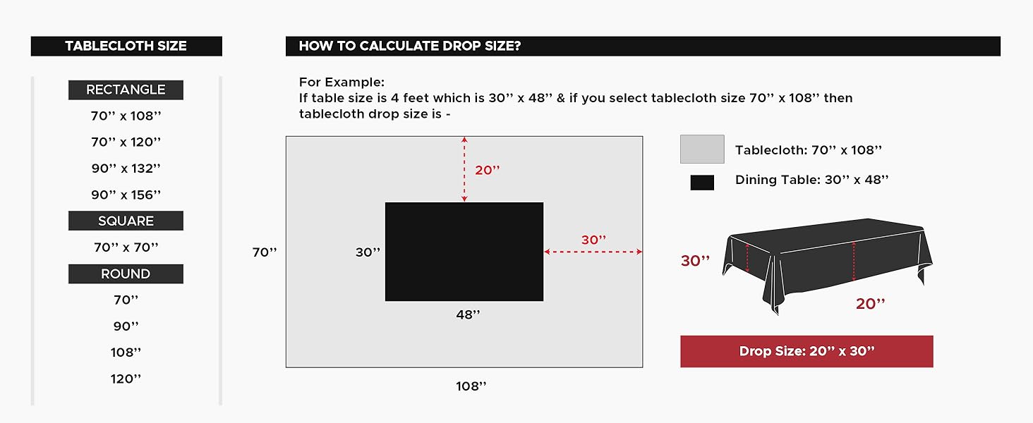 rectangle tablecloth