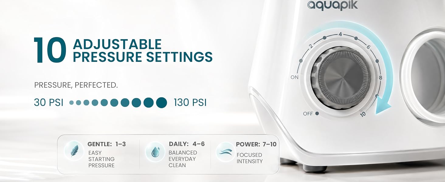 AQ100 Countertop Water Flosser