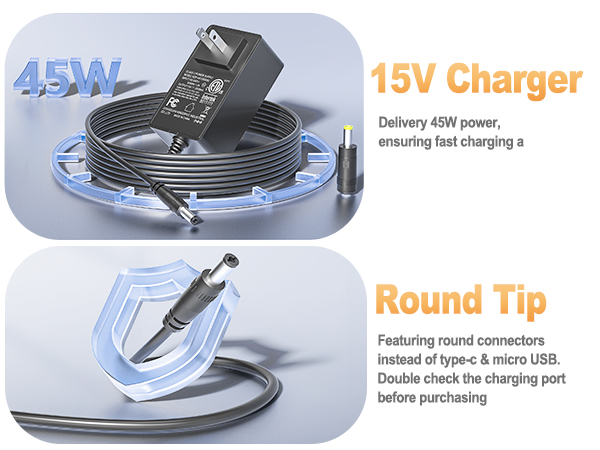 compatible with Normatec 3, 2.0, and 2.0 Pro charger