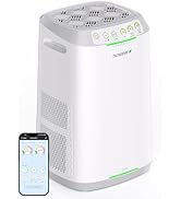 Nuwave Oxypure Zero E500 Air Purifier with Washable Reusable Filters for Large Room | Smart Air C...