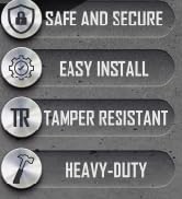 RACO Floor Box Kit 6239ACBK Black 15A/125V Duplex Receptacle Outlet with USB Ports, Single Gang E...