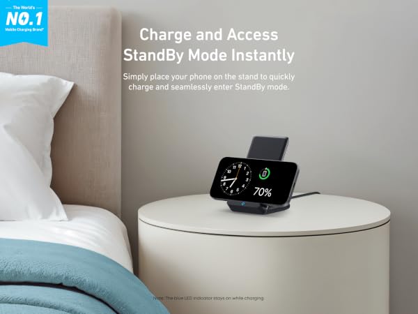 charge and access standby mode instantly