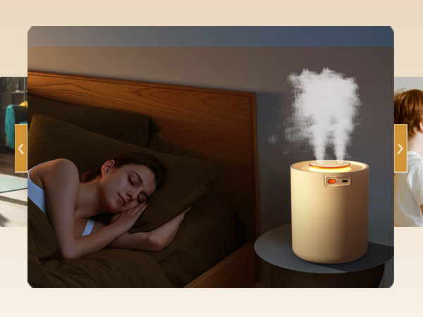 portable Humidifier Baby Bedroom Travel Small Cool Mist USB Personal Desktop Humidifier Home