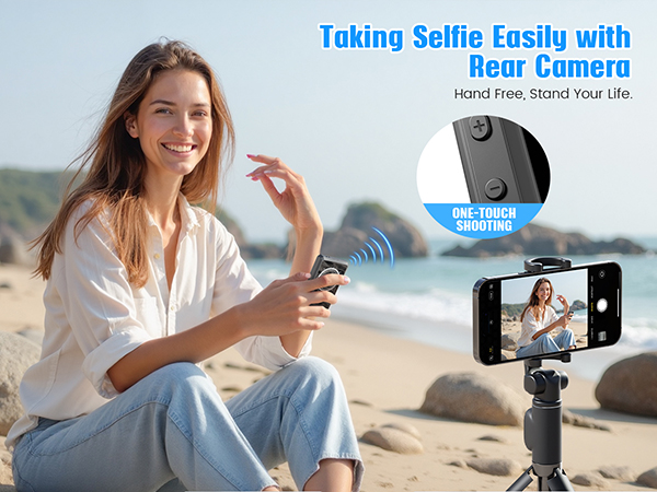 Back Camera Monitor for Vlog Live Stream TikTok