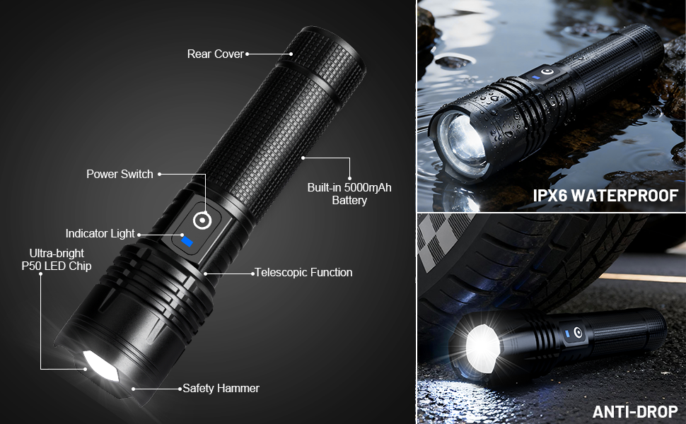 flashlights high lumens