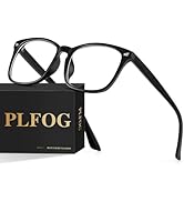 PLFOG Blue Light Glasses For Woman Men - Anti Eyestrain Computer Gaming Eyeglasses Blue Light Blo...