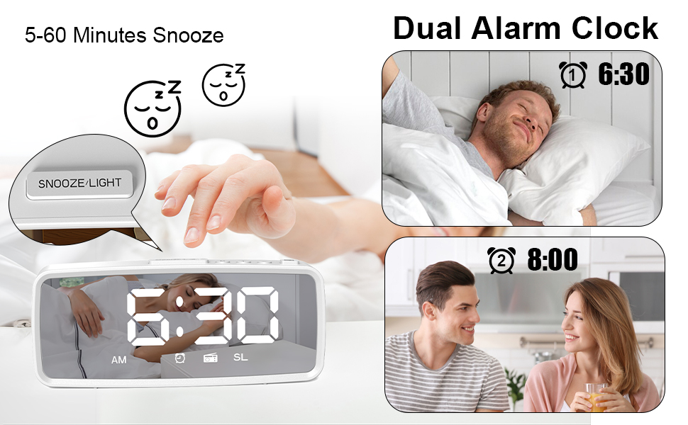 Clock Radios for Bedroom