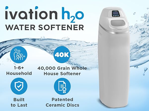 Ivation H2O Water Softener