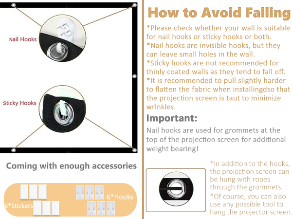 projector screen outdoor