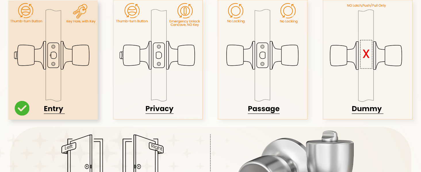 entry door knob