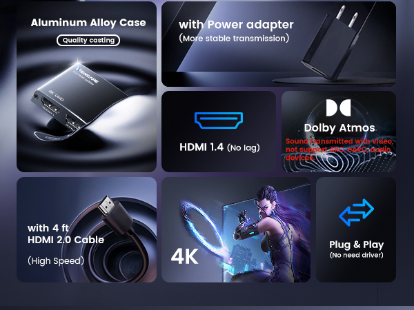 3 port hdmi splitter 