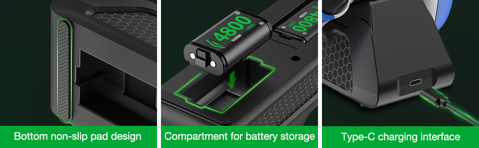 controller battery packs for Xbox,rechargeable battery pack for Xbox one