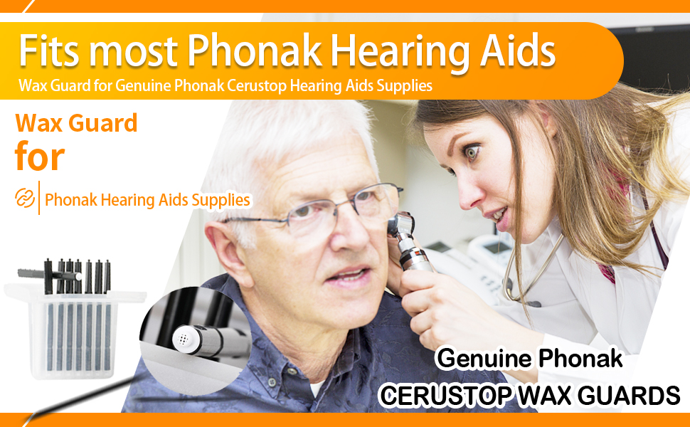 hearing aid wax guards