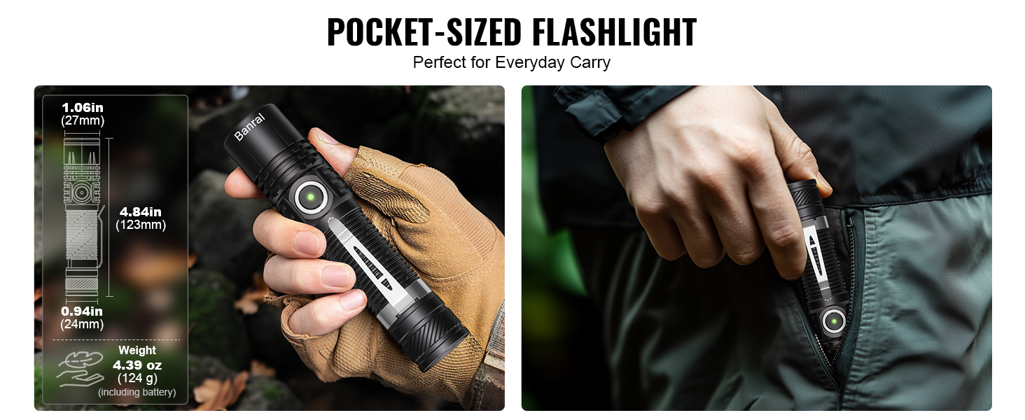 POCKET-SIZED FLASHLIGHT