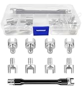 YTFRL Spoke Wrench Set, Motorcycle Spoke Wrench Repair Tool with 10-Size Interchangeable Heads, 5...