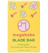 Megababe Blade Bar | Shaving Bar Enriched with Shea Butter | Hydrating for All Skin Types | 4.4 oz