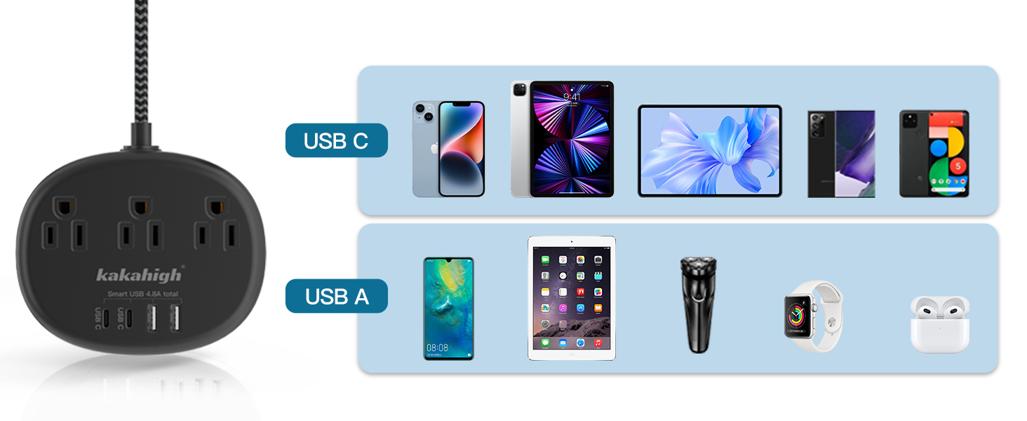 extension cord black