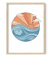 peach waves