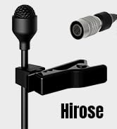 JK MIC-J 044 Lavalier Lapel Microphone Compatible with Audio-Technica Wirelress Transmitters