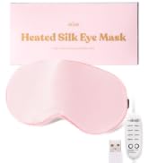PInk Silk Heated Eye Mask