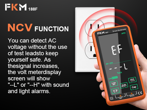 rechargeable multimeter