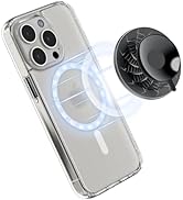 PROfezzion Magnetic Suction Phone Case Silicone Suction Phone Mount, Compatible with iPhone 16 15...