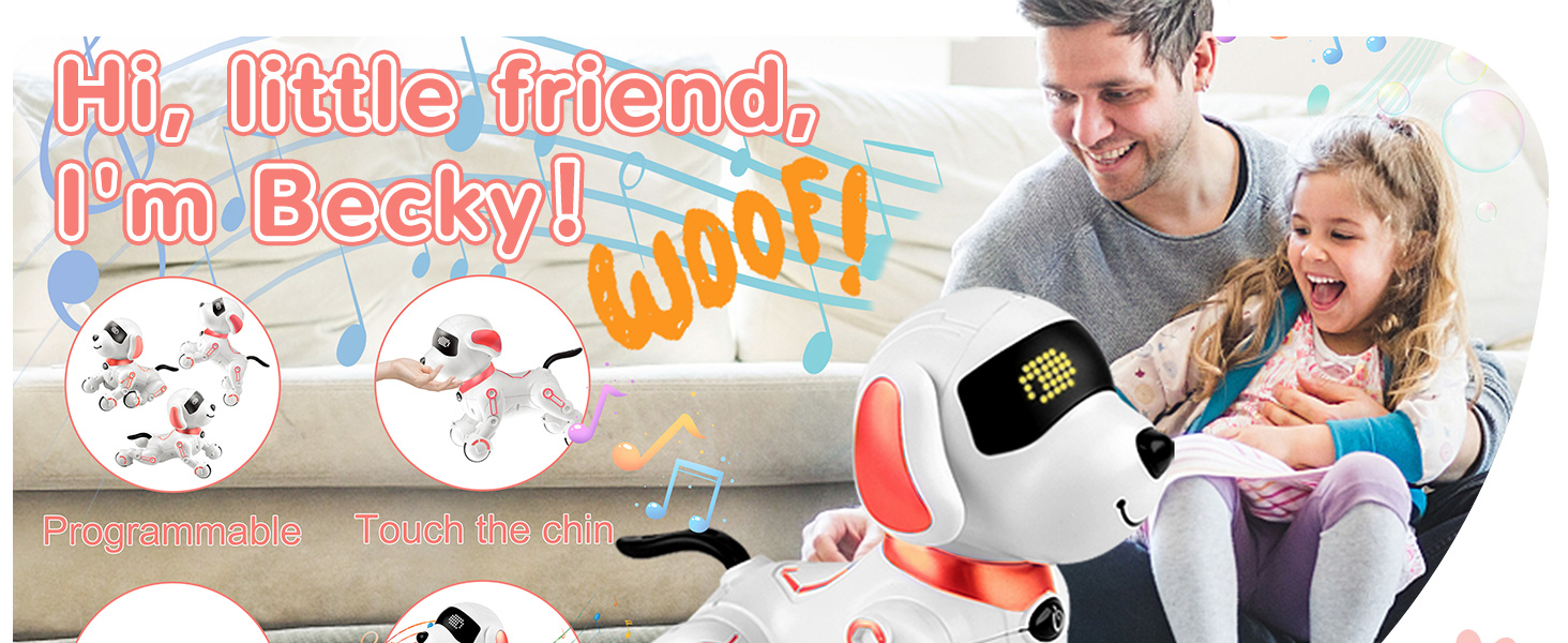 robot dog for kids 3-5