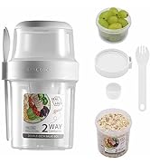 Daasigwaa Breakfast On The Go Cups, Salad Cup To Go, Take And Go Yogurt Cereal Overnight Oats Sna...