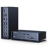 iVANKY FusionDock Max 1, 20-in-2 Thunderbolt 4 Docking Station Only for M1-M5 Pro/Max MacBook, Qu...