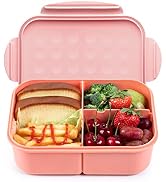 MISS BIG Bento Box,Bento Box Adult,Lunch Box,Ideal Leak Proof Lunch Containers,No BPAs and No Ch...
