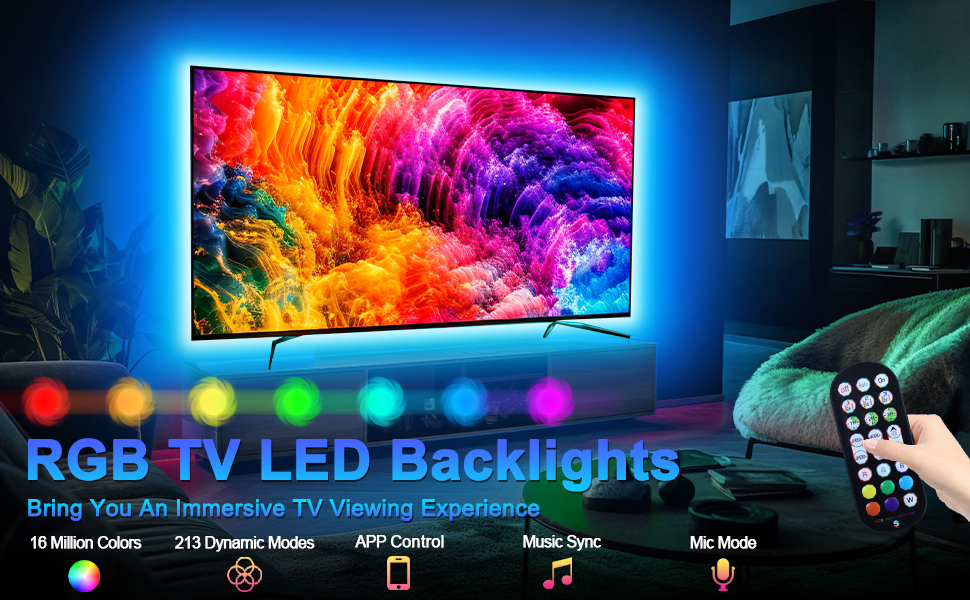 led lights for tv