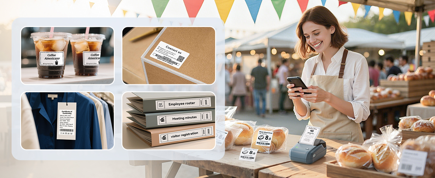 NIIMBOT B1 Label Printer for Small Business