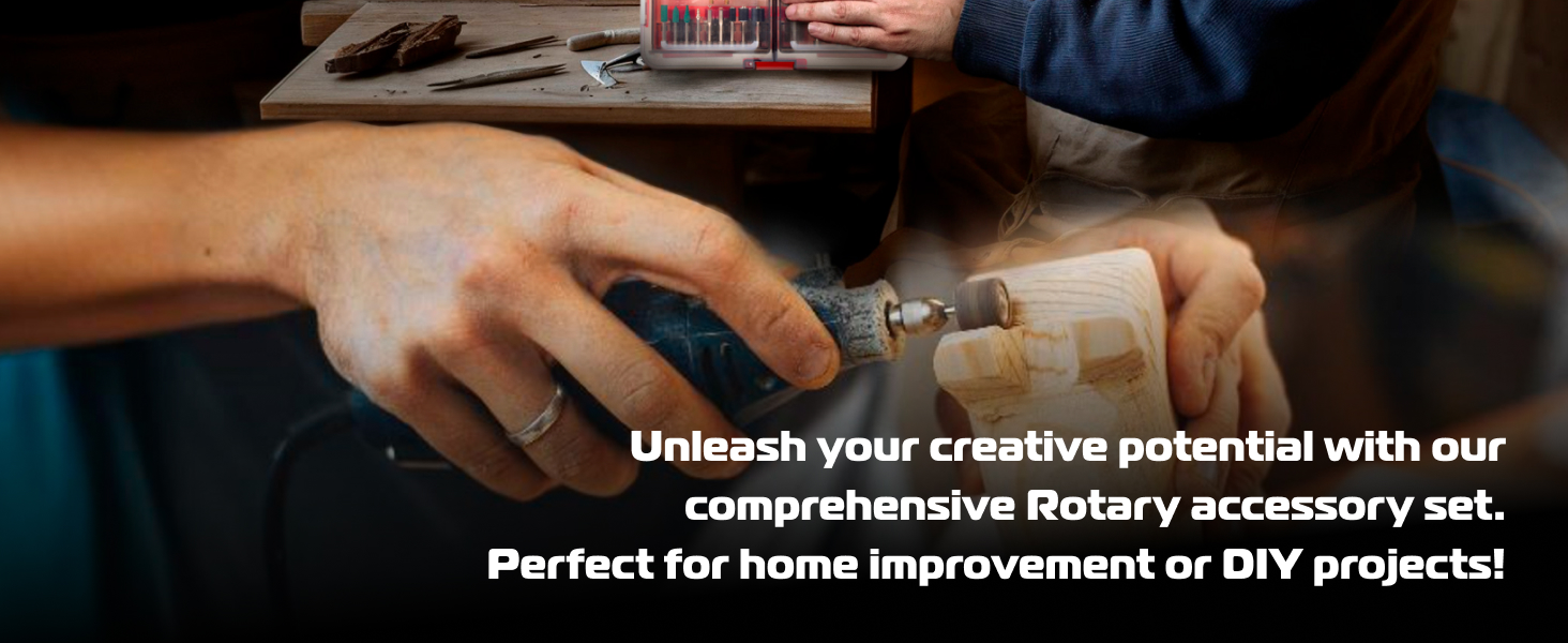 rotary tool accessories set