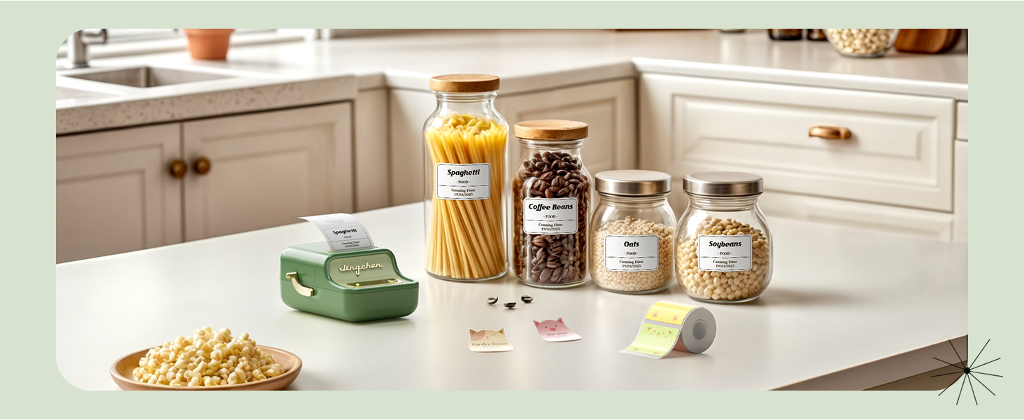 you can print Supermarket product labels, product names, certificates, warning slogans with b21pro