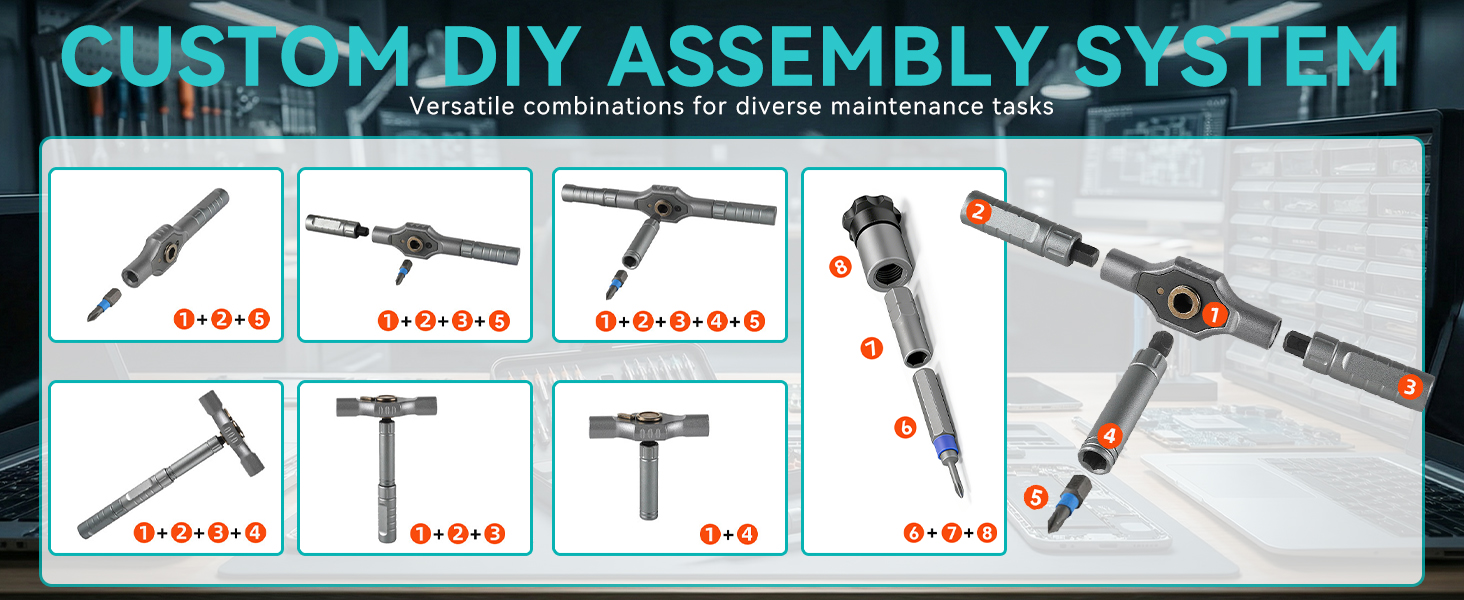Ratchet Screwdriver Set