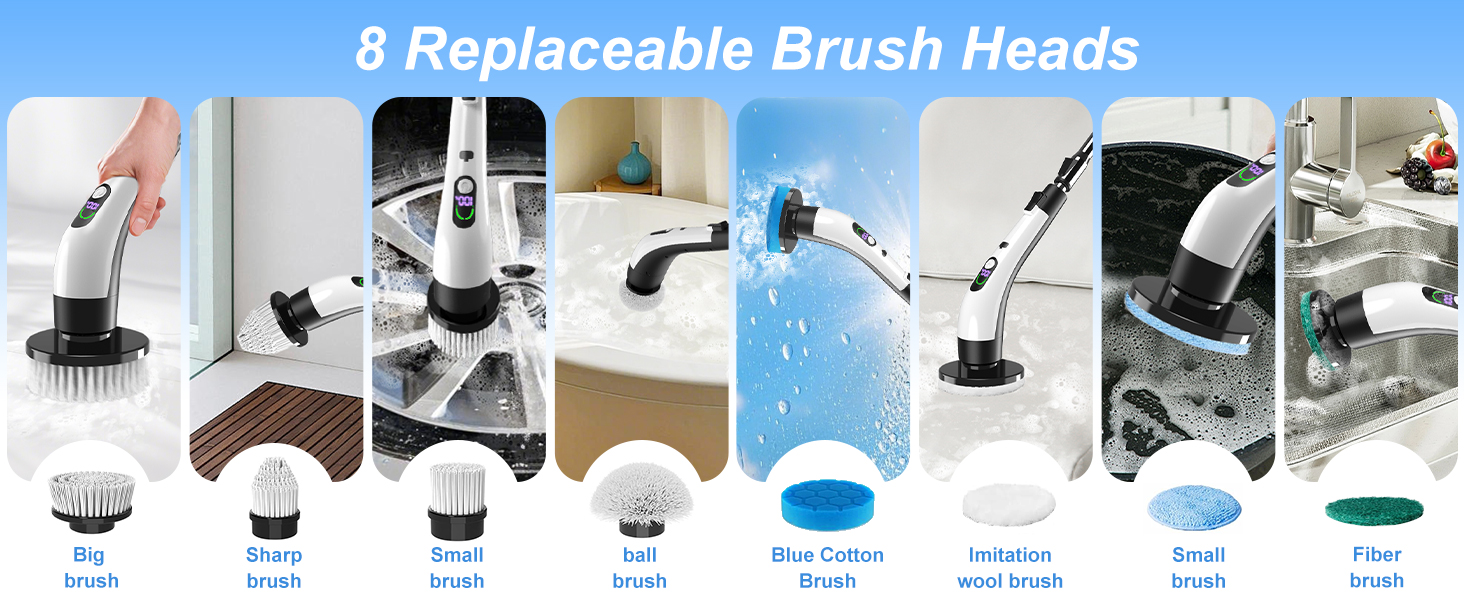 shower cleaner brush