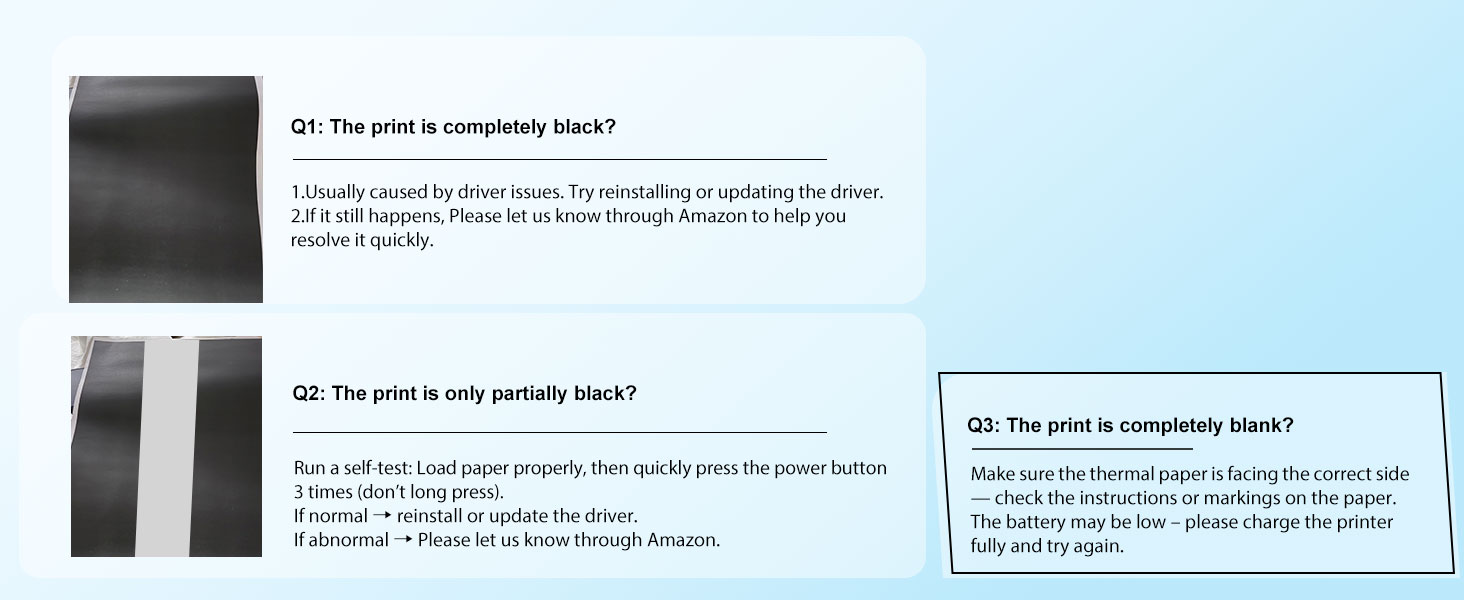 Inkless Portable Printer