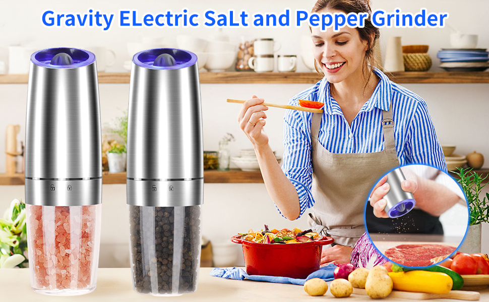 salt and pepper grinder set