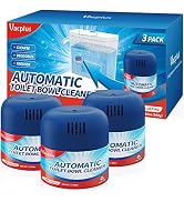 Vacplus Toilet Bowl Cleaners - 3 Pack, Krazy Klean Automatic Long-Lasting Toilet Cleaner Bottle, ...
