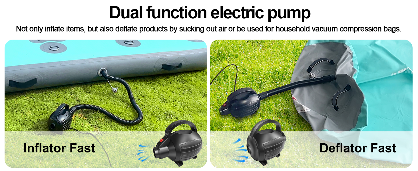 Electric Air Pump for Inflatable Gymnastics Mat