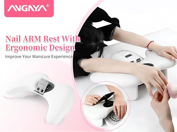 nail arm rest