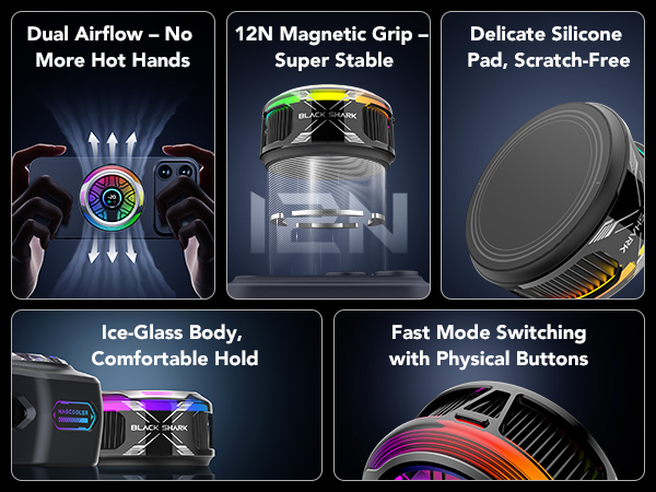 Black Shark Magnetic Phone Cooler 6 Pro