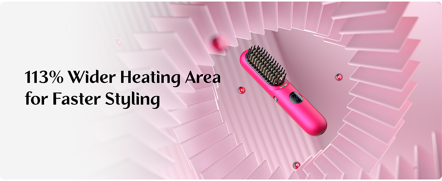 Fanttik Solo I10 APEX Portable Hair Straightener Brush
