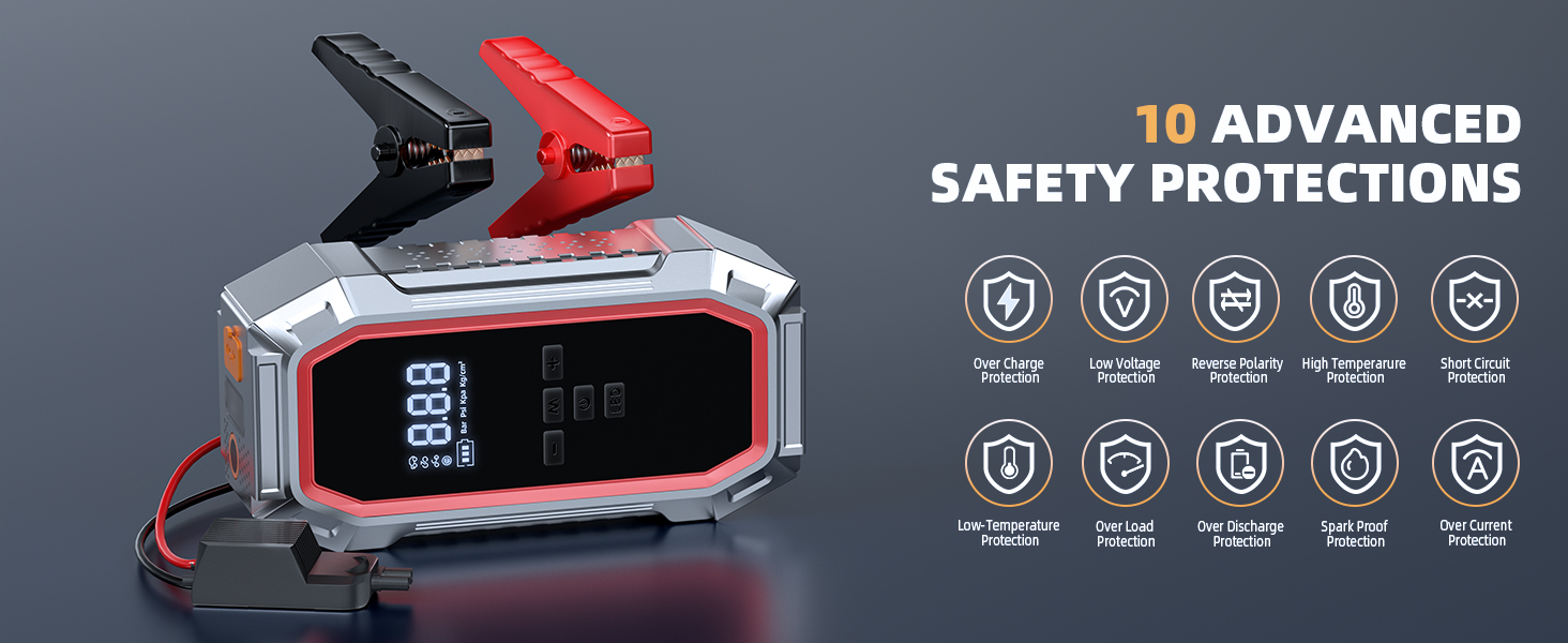 arrancador de batería para auto