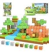 Magnetic Blocks-Build Mine Magnet World Pumpkin Edition Kids Games Toys for Boys Girls 3+ Years O...