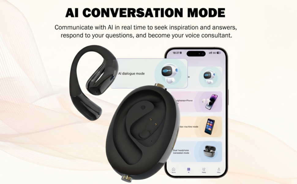 AI Translation Earbuds Real Time