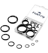 FishTrip Fishing Rod Eyelet Repair Kit 60Pcs/160Pcs Fishing Rod Repair Kit 12 Sizes Fishing Pole ...