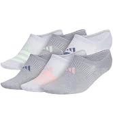 adidas womens Superlite 3.0 6-pack Super No Show, Athletic Socks, Invisible Ultra Low-profile, Cu...